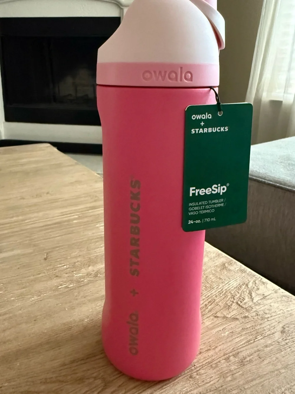 ピンク　北米限定　スタバ&Owala キッチン・食器 新品 北米限定 スタバ owala タンブラー ピンク